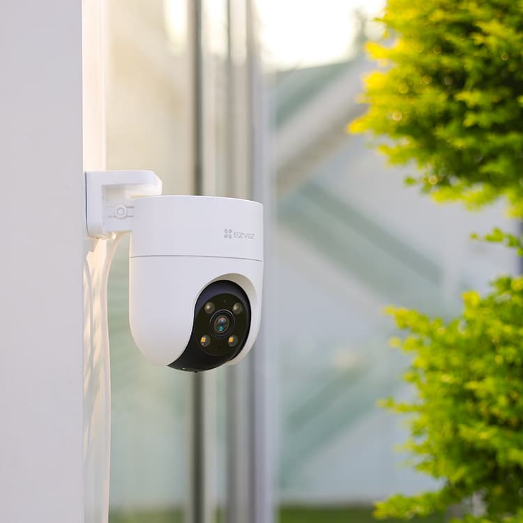 EZVIZ H8C instalada en un exterior, imagen 3
